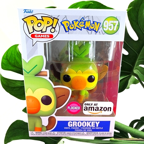 Grookey amazon exclusive funko # 957 (nib) with pop protector - Picture 1 of 7